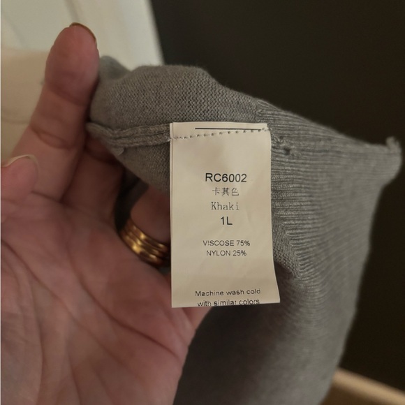 Colorblock Open Front Cardigan - Picture 3 of 3